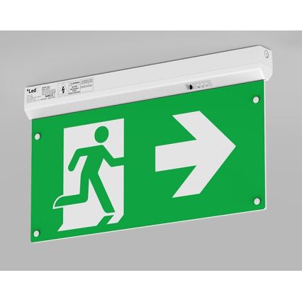 LED2 - Светодиодный аварийный светильник SAFE ALL LED/2W/3,6V 6000K IP40