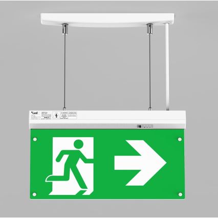 LED2 - Светодиодный аварийный светильник SAFE ALL LED/2W/3,6V 6000K IP40