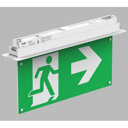 LED2 - Светодиодный аварийный светильник SAFE ALL LED/2W/3,6V 6000K IP40