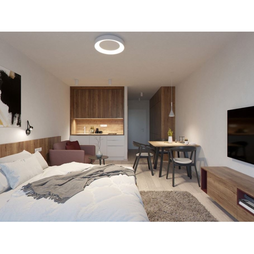 LED2 - Светодиодный потолочный светильник BELLA LED/40W/230V 3000/4000K белый