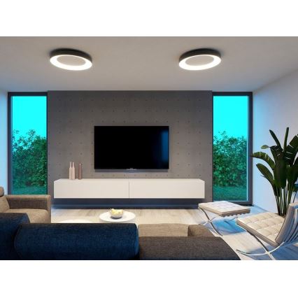 LED2 - Светодиодный потолочный светильник BELLA LED/40W/230V 3000/4000K черный