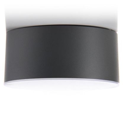 LED2 - Светодиодный потолочный светильник BUTTON LED/17W/230V антрацит