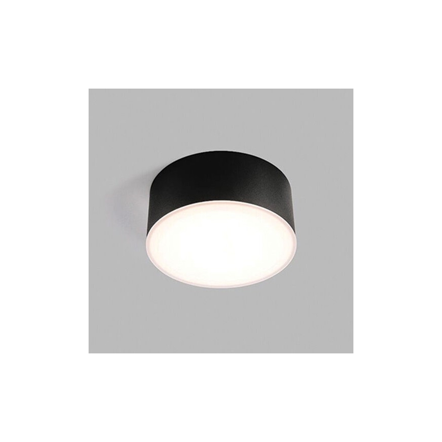 LED2 - Светодиодный потолочный светильник BUTTON LED/12W/230V CRI 90 черный
