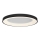 LED2 - Светодиодный потолочный светильник с регулированием яркости BELLA LED/80W/230V 3000K/4000K черный