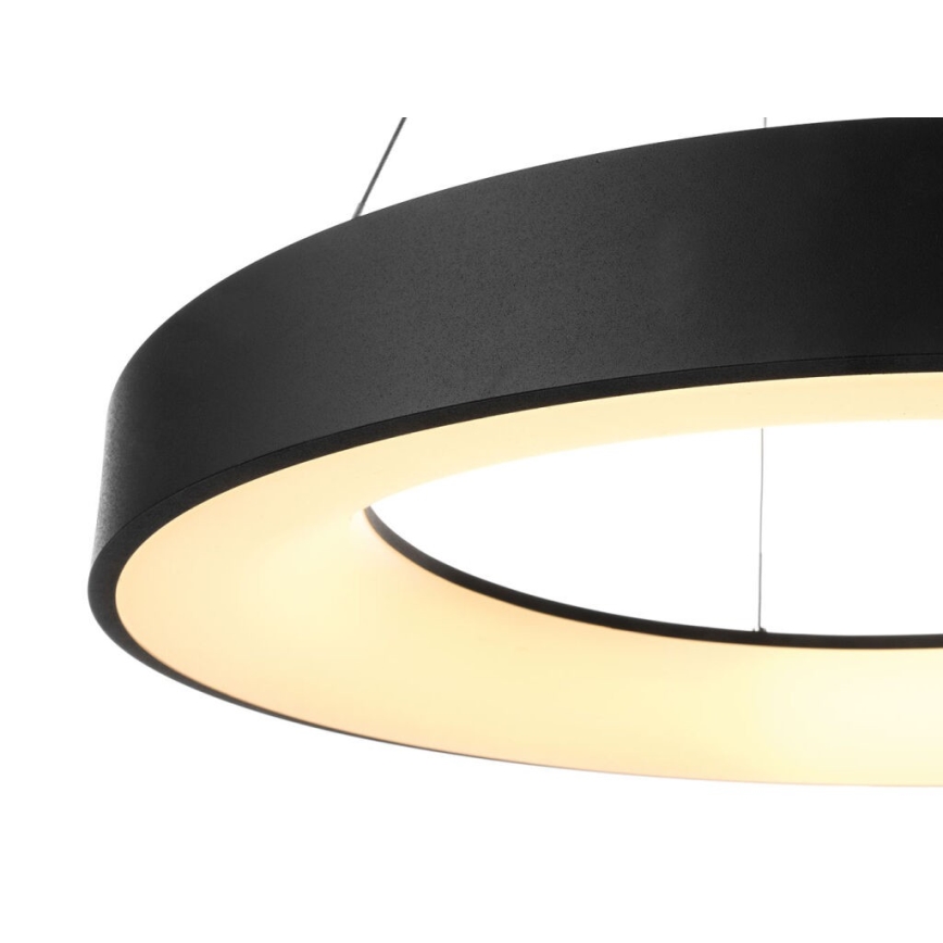 LED2 - Светодиодный потолочный светильник с регулированием яркости BELLA LED/80W/230V 3000K/4000K черный