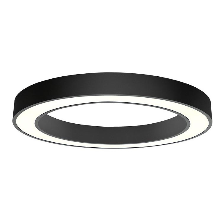 LED2 - Светодиодный потолочный светильник с регулированием яркости SATURN LED/50W/230V 3000K/4000K черный