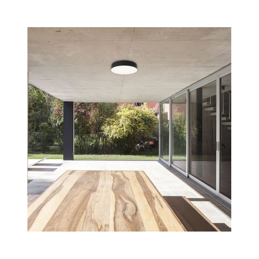 LED2 - Светодиодный уличный потолочный светильник с датчиком DRUM LED/21W/230V IP65 3000K/4000K/6500K