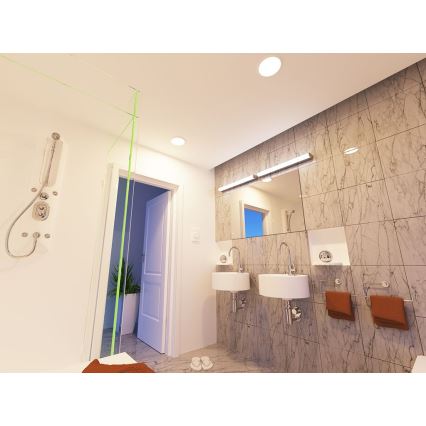 LED2 - Светодиодный встроенный светильник для ванной комнаты SLIM LED/10W/230V IP43 CRI 90