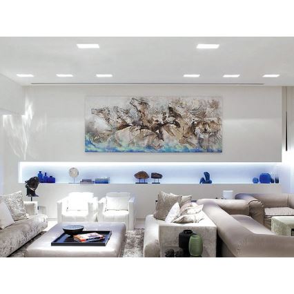LED2 - Светодиодный встроенный светильник для ванной комнаты SLIM LED/15W/230V IP43 CRI 90