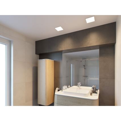 LED2 - Светодиодный встроенный светильник для ванной комнаты SLIM LED/20W/230V IP43 CRI 90