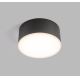LED2 - Светодиодный потолочный светильник BUTTON LED/17W/230V антрацит