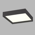 LED2 - Светодиодный потолочный светильник MILO LED/30W/230V черный 3000/4000K
