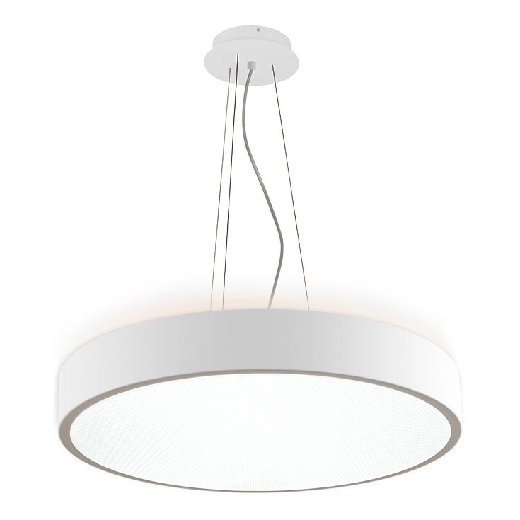 LED2 - Світлодіодна підвісна люстра ROTO LED/48W/230V 2700K/3300K/4000K IP40 білий діаметр 40 см