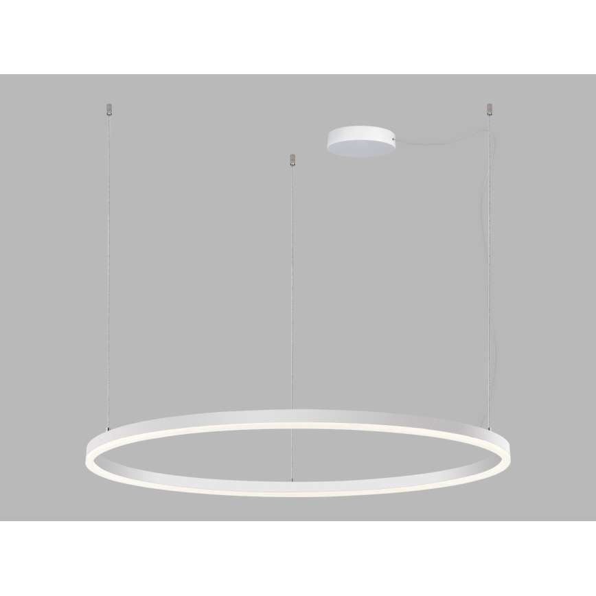 LED2 - Світлодіодна підвісна люстра з регулюванням яскравості CIRCLE LED/80W/230V 3000K/4000K діаметр 100 см білий