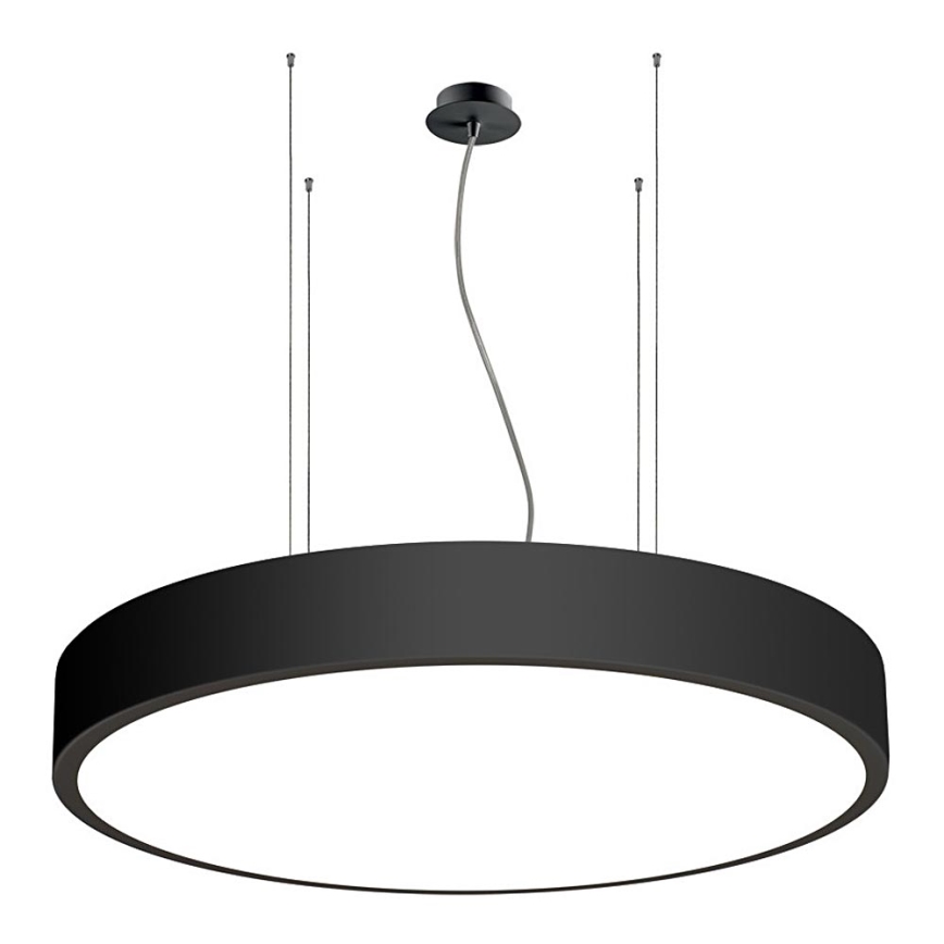 LED2 - Світлодіодна підвісна люстра з регулюванням яскравості MONO LED/100W/230V 3000K/4000K чорний