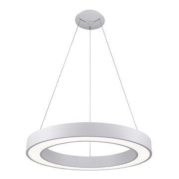 LED2 - Світлодіодна підвісна люстра з регулюванням яскравості SATURN LED/50W/230V 3000K/4000K білий