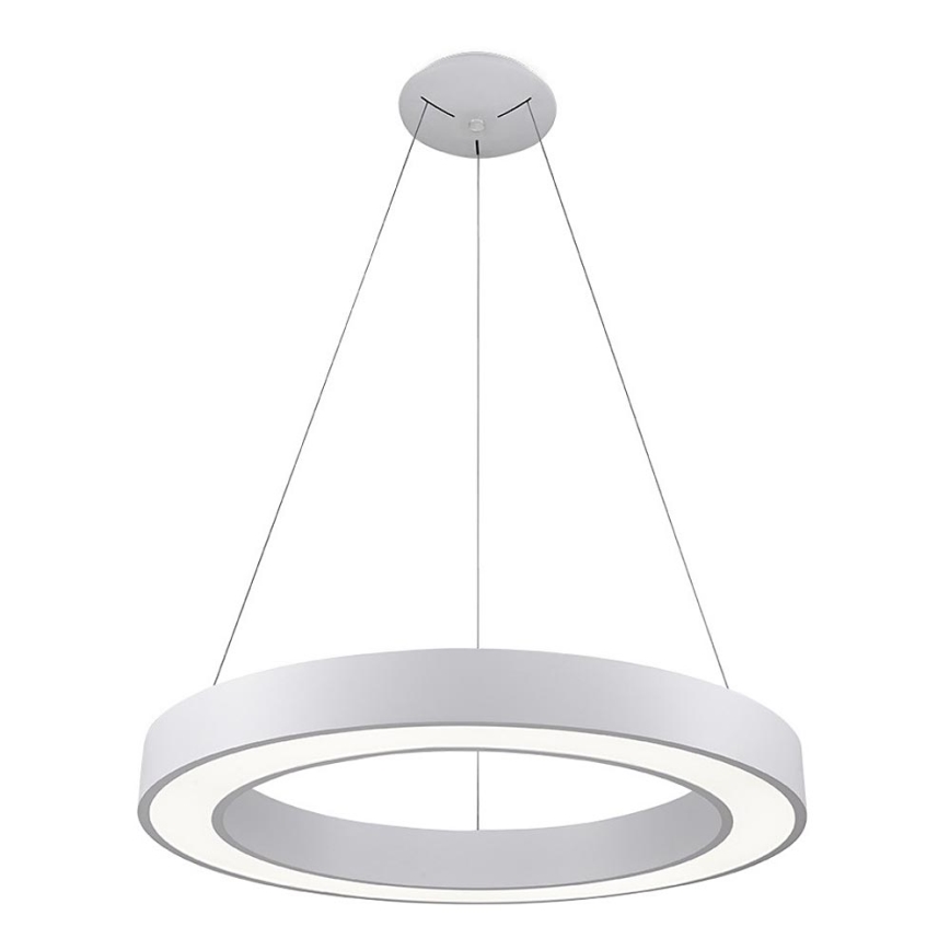 LED2 - Світлодіодна підвісна люстра з регулюванням яскравості SATURN LED/50W/230V 3000K/4000K білий