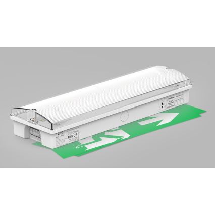 LED2 - Світлодіодний аварійний світильник SAFE ON LED/3W/3,6V 6000K IP65