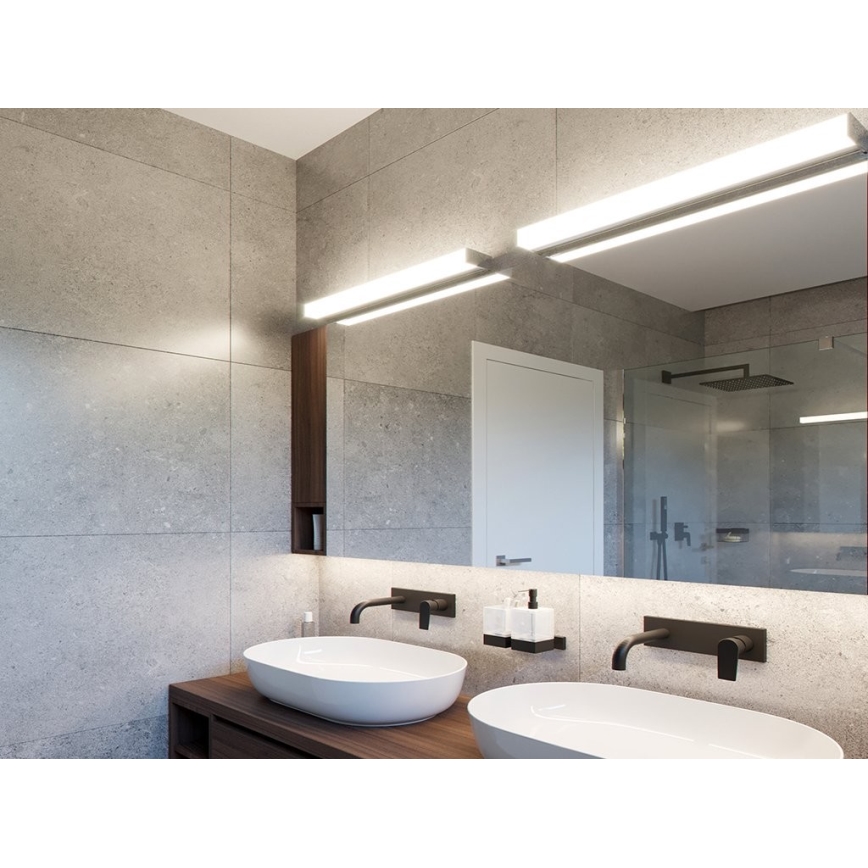LED2 - Світлодіодний настінний світильник для ванної кімнати QUADRA LED/12W/230V IP44 3000K/4000K