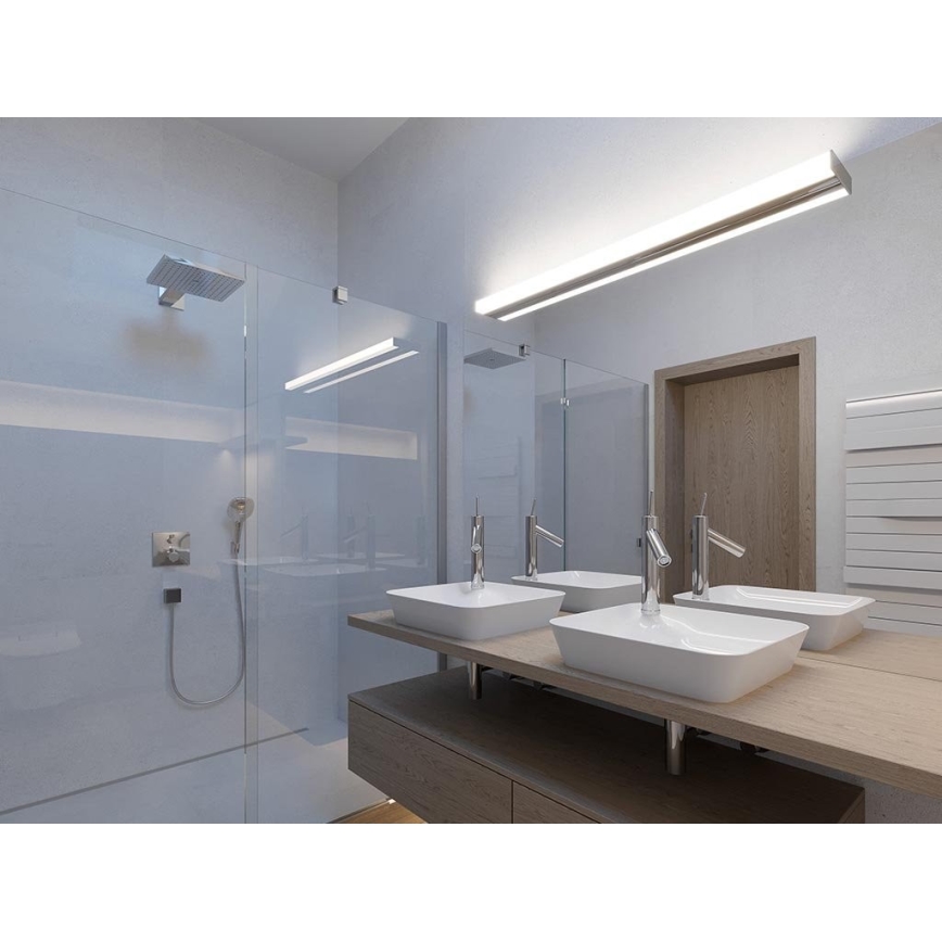 LED2 - Світлодіодний настінний світильник для ванної кімнати QUADRA LED/12W/230V IP44 3000K/4000K