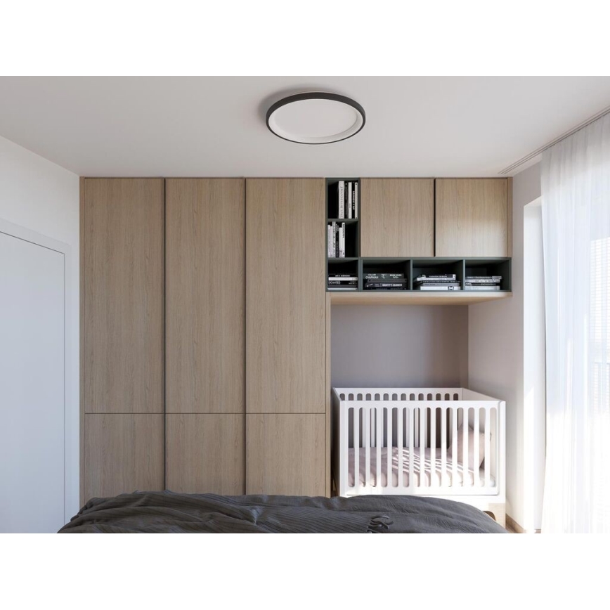 LED2 - Світлодіодний стельовий світильник BELLA LED/48W/230V 3000K/4000K коричневий