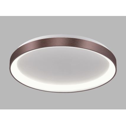 LED2 - Світлодіодний стельовий світильник BELLA LED/48W/230V 3000K/4000K коричневий