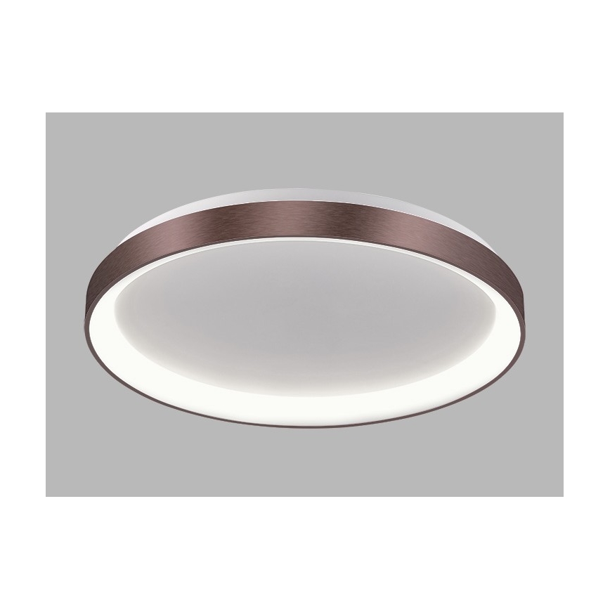 LED2 - Світлодіодний стельовий світильник BELLA LED/48W/230V 3000K/4000K коричневий