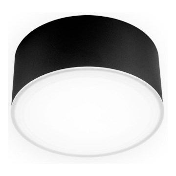 LED2 - Світлодіодний стельовий світильник BUTTON LED/12W/230V CRI 90 чорний