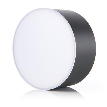 LED2 - Світлодіодний стельовий світильник BUTTON LED/17W/230V антрацит