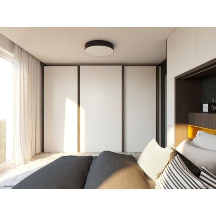 LED2 - Світлодіодний стельовий світильник MONO LED/30W/230V 3000K/4000K чорний