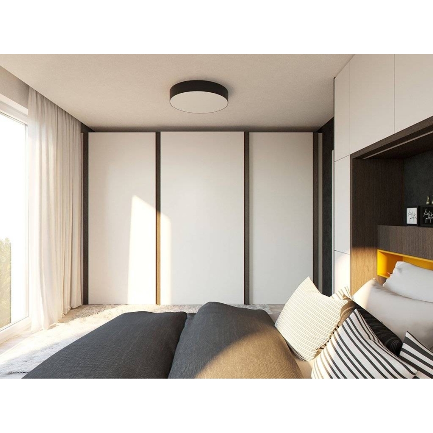 LED2 - Світлодіодний стельовий світильник MONO LED/30W/230V 3000K/4000K чорний