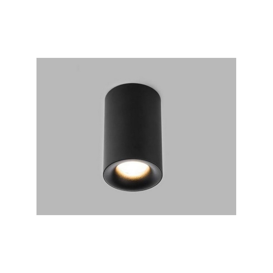 LED2 - Світлодіодний стельовий світильник TUBUS LED/9W/230V чорна