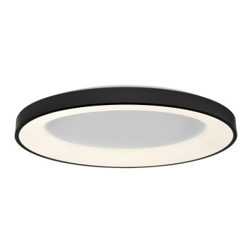LED2 - Світлодіодний стельовий світильник з регулюванням яскравості BELLA LED/80W/230V 3000K/4000K чорний