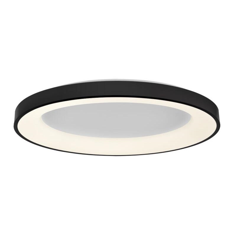 LED2 - Світлодіодний стельовий світильник з регулюванням яскравості BELLA LED/80W/230V 3000K/4000K чорний