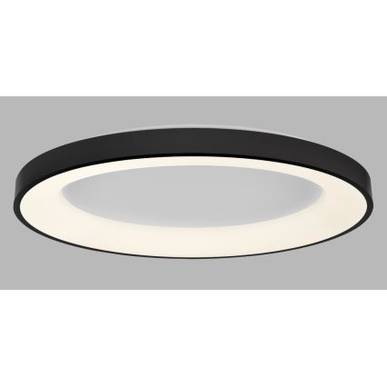 LED2 - Світлодіодний стельовий світильник з регулюванням яскравості BELLA LED/80W/230V 3000K/4000K чорний
