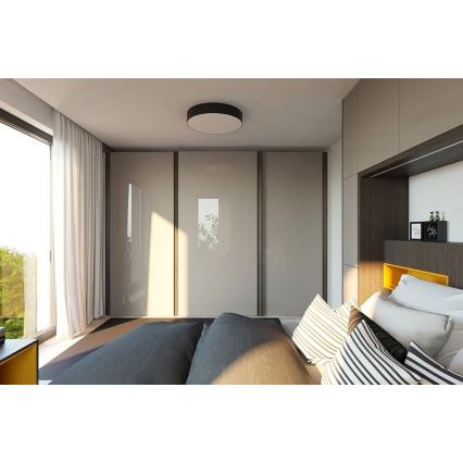 LED2 - Світлодіодний стельовий світильник з регулюванням яскравості MONO LED/100W/230V 3000K/4000K чорний