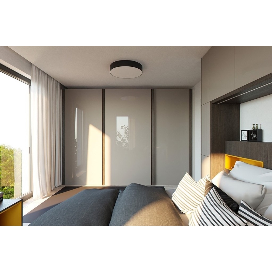 LED2 - Світлодіодний стельовий світильник з регулюванням яскравості MONO LED/60W/230V 3000K/4000K чорний