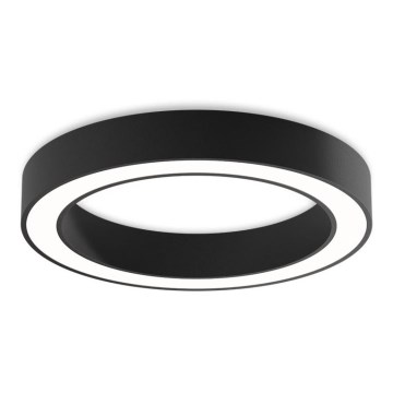 LED2 - Світлодіодний стельовий світильник з регулюванням яскравості SATURN LED/50W/230V 3000K/4000K чорний