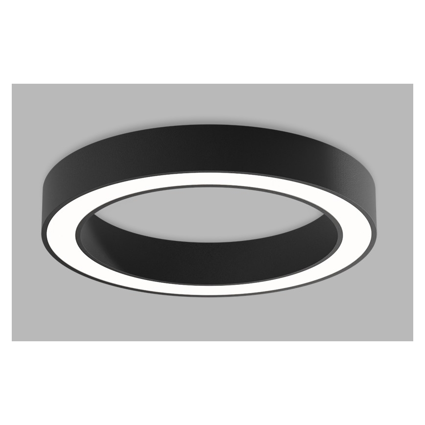 LED2 - Світлодіодний стельовий світильник з регулюванням яскравості SATURN LED/50W/230V 3000K/4000K чорний