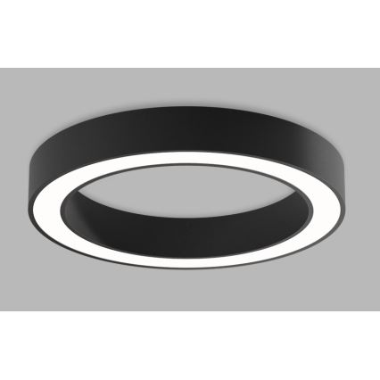 LED2 - Світлодіодний стельовий світильник з регулюванням яскравості SATURN LED/50W/230V 3000K/4000K чорний