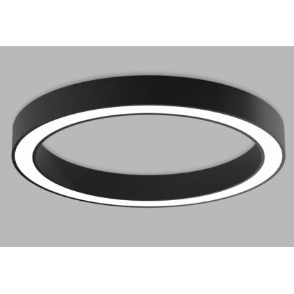 LED2 - Світлодіодний стельовий світильник з регулюванням яскравості SATURN LED/60W/230V 3000K/4000K чорний