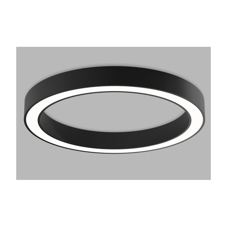 LED2 - Світлодіодний стельовий світильник з регулюванням яскравості SATURN LED/60W/230V 3000K/4000K чорний