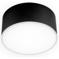 LED2 - Світлодіодний стельовий світильник BUTTON LED/12W/230V CRI 90 чорний