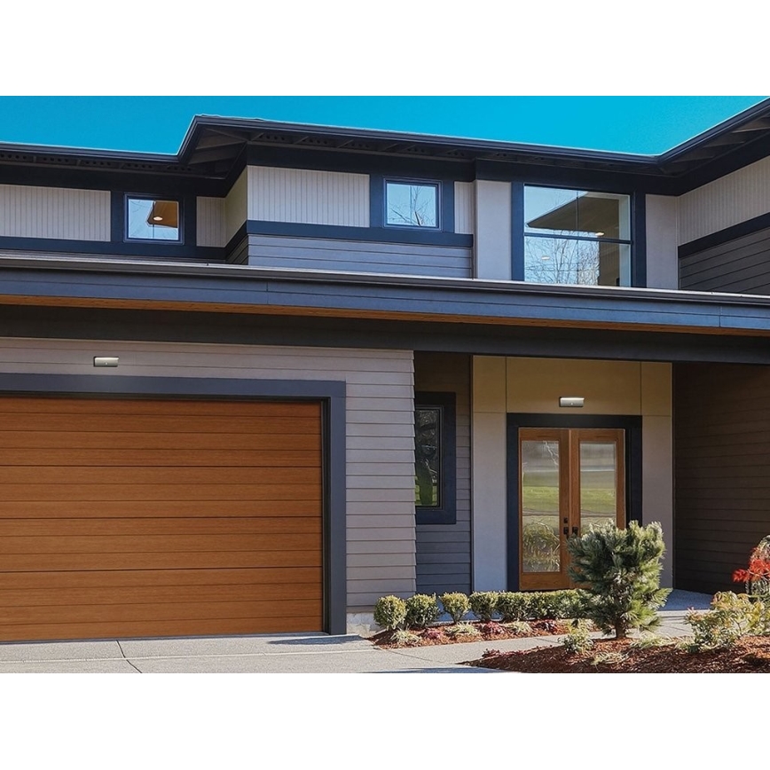 LED2 - Вуличний світлодіодний настінний світильник з датчиком HUGO LED/9W/230V IP54 3000K/4000K