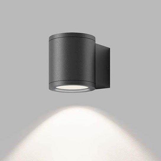 LED2 - Вуличний настінний світильник MIDO 1xGU10/50W/230V антрацит IP54
