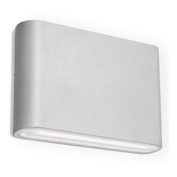 LED2 - Вуличний світлодіодний настінний світильник FLAT 2xLED/3W/230V IP65 3000K/4000K/5700K білий