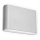 LED2 - Вуличний світлодіодний настінний світильник FLAT 2xLED/3W/230V IP65 3000K/4000K/5700K білий