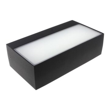 LED2 - Вуличний світлодіодний настінний світильник KVADER LED/9W/230V IP54