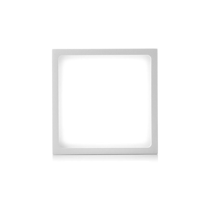 LED2 - Вуличний світлодіодний стельовий світильник CUBE LED/12W/230V біла IP54