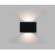 LED2 - Вуличний світлодіодний настінний світильник BLADE 2xLED/12W/230V IP54